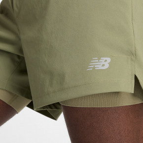 Шорты New Balance AC Lined Short 5" в Москве - nevtrende.com | фото