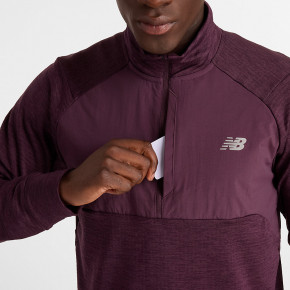 Рубашки New Balance Athletics Heat Grid 1/2 Zip в Москве - nevtrende.com | фото