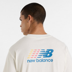 Рубашки New Balance Athletics Multi Color Logo T-Shirt в Москве - nevtrende.com | фото