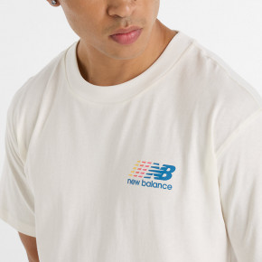 Рубашки New Balance Athletics Multi Color Logo T-Shirt в Москве - nevtrende.com | фото