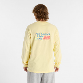 Рубашки New Balance Athletics Premium Back Logo Long Sleeve в Москве - nevtrende.com | фото