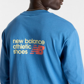 Рубашки New Balance Athletics Premium Back Logo Long Sleeve в Москве - nevtrende.com | фото