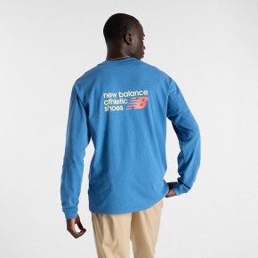 Рубашки New Balance Athletics Premium Back Logo Long Sleeve в Москве - nevtrende.com | фото