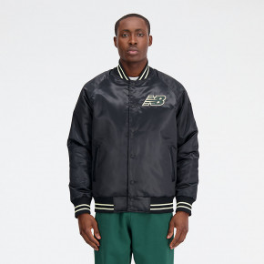 Верхняя одежда New Balance Athletics Varsity Satin Bomber Jacket в Москве - nevtrende.com | фото