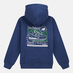 Топы New Balance BB Sneaker Poster Hoodie в Москве - nevtrende.com | фото