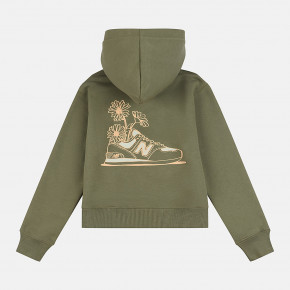 Топы New Balance Brush Back Floral Sneaker Back Graphic Hoodie в Москве - nevtrende.com | фото