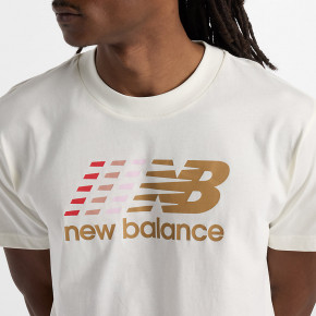 Рубашки New Balance Center Multi Color Logo T-Shirt в Москве - nevtrende.com | фото