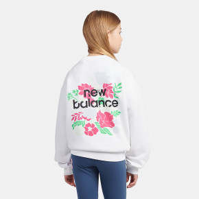 Топы New Balance Floral Back Graphic Crew в Москве - nevtrende.com | фото