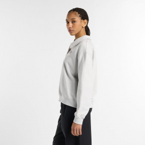 Толстовки и свитшоты New Balance French Terry Polo Sweatshirt в Москве - nevtrende.com | фото