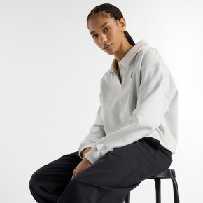 Толстовки и свитшоты New Balance French Terry Polo Sweatshirt в Москве - nevtrende.com | фото