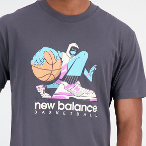 Рубашки New Balance Hoops Cotton Jersey Short Sleeve T-shirt в Москве - nevtrende.com | фото