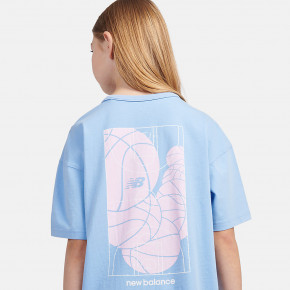 Топы New Balance Hoops Court Graphic T-Shirt в Москве - nevtrende.com | фото