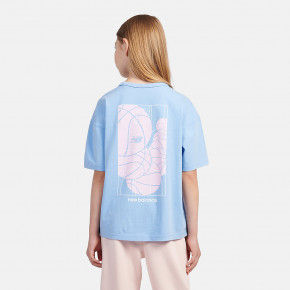 Топы New Balance Hoops Court Graphic T-Shirt в Москве - nevtrende.com | фото