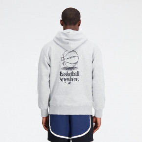 Толстовки и свитшоты New Balance Hoops Fleece Hoodie в Москве - nevtrende.com | фото