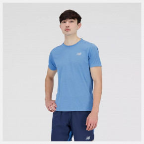 Рубашки New Balance Impact Run Short Sleeve в Москве - nevtrende.com | фото