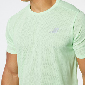 Рубашки New Balance Impact Run Short Sleeve в Москве - nevtrende.com | фото