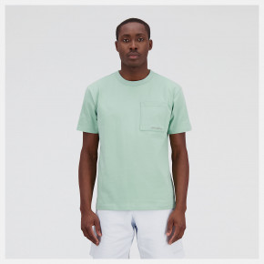 Рубашки New Balance NB Athletics Nature State Short Sleeve Tee в Москве - nevtrende.com | фото