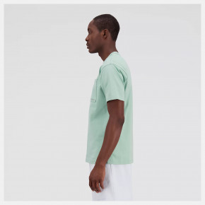 Рубашки New Balance NB Athletics Nature State Short Sleeve Tee в Москве - nevtrende.com | фото