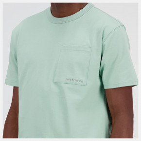 Рубашки New Balance NB Athletics Nature State Short Sleeve Tee в Москве - nevtrende.com | фото