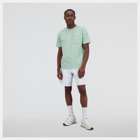 Рубашки New Balance NB Athletics Nature State Short Sleeve Tee в Москве - nevtrende.com | фото
