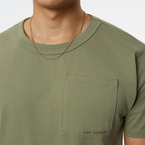 Рубашки New Balance NB Athletics Nature State Short Sleeve Tee в Москве - nevtrende.com | фото