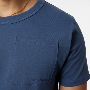 Рубашки New Balance NB Athletics Nature State Short Sleeve Tee в Москве - nevtrende.com | фото