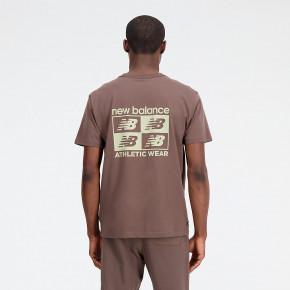 Рубашки New Balance NB Essentials Graphic T-Shirt в Москве - nevtrende.com | фото