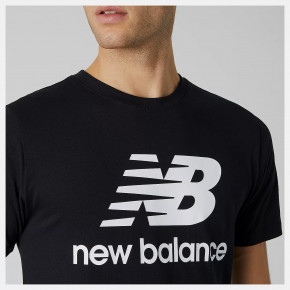 Рубашки New Balance NB Essentials Stacked Logo Tee в Москве - nevtrende.com | фото