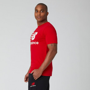 Рубашки New Balance NB Essentials Stacked Logo Tee в Москве - nevtrende.com | фото