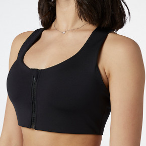 Спортивные топы New Balance NB Power X Zip Front Bra в Москве - nevtrende.com | фото