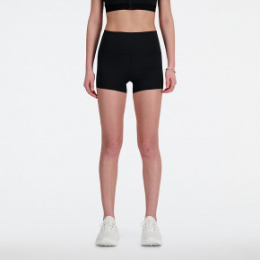 Шорты New Balance NB Sleek High Rise Short 3" в Москве - nevtrende.com | фото