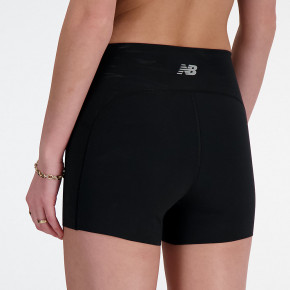 Шорты New Balance NB Sleek High Rise Short 3" в Москве - nevtrende.com | фото