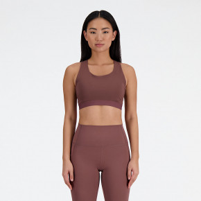 Спортивные топы New Balance NB Sleek Medium Support Pocket Sports Bra в Москве - nevtrende.com | фото