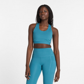 Спортивные топы New Balance NB Sleek Medium Support Pocket Sports Bra в Москве - nevtrende.com | фото