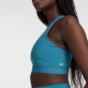 Спортивные топы New Balance NB Sleek Medium Support Pocket Sports Bra в Москве - nevtrende.com | фото