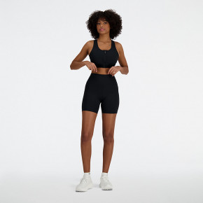 Спортивные топы New Balance NB Sleek Medium Support Pocket Zip Front Bra в Москве - nevtrende.com | фото