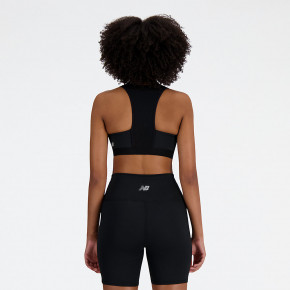 Спортивные топы New Balance NB Sleek Medium Support Pocket Zip Front Bra в Москве - nevtrende.com | фото