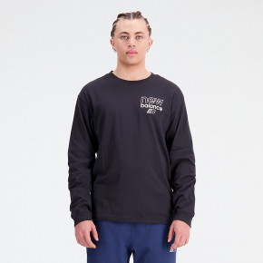 Рубашки New Balance NB Sport Seasonal Long Sleeve T-Shirt в Москве - nevtrende.com | фото