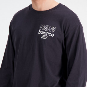 Рубашки New Balance NB Sport Seasonal Long Sleeve T-Shirt в Москве - nevtrende.com | фото