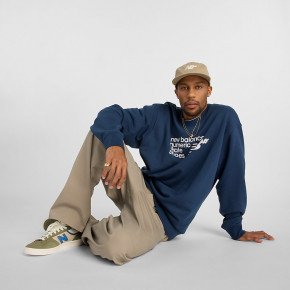 Толстовки и свитшоты New Balance Numeric French Terry Crew в Москве - nevtrende.com | фото