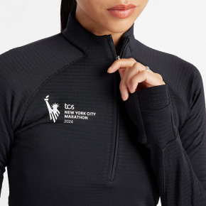 Рубашки New Balance NYC Marathon Athletics Heat Grid Half Zip в Москве - nevtrende.com | фото