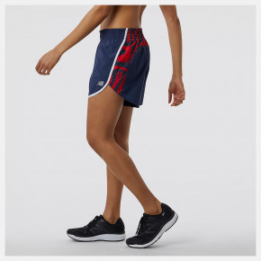 Шорты New Balance Printed Accelerate 5 inch Short в Москве - nevtrende.com | фото