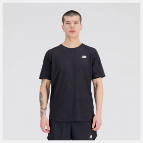 Рубашки New Balance Q Speed Jacquard Short Sleeve в Москве - nevtrende.com | фото