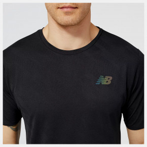 Рубашки New Balance Q Speed Jacquard Short Sleeve в Москве - nevtrende.com | фото