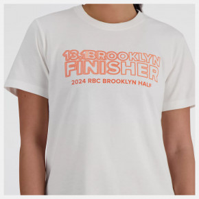 Рубашки New Balance RBC Brooklyn Half Finisher T-Shirt в Москве - nevtrende.com | фото