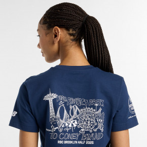 Рубашки New Balance RBC Brooklyn Half Graphic T-Shirt в Москве - nevtrende.com | фото