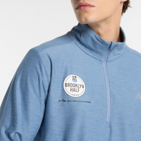 Рубашки New Balance RBC Brooklyn Half Space Dye 1/4 Zip в Москве - nevtrende.com | фото