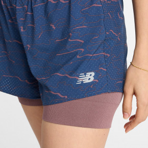 Шорты New Balance RC Printed 2-in-1 Short 3" в Москве - nevtrende.com | фото