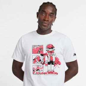 Рубашки New Balance Sport Jersey Logo T-Shirt в Москве - nevtrende.com | фото