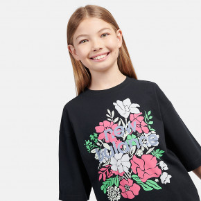 Топы New Balance Stacked Floral Graphic T-Shirt в Москве - nevtrende.com | фото